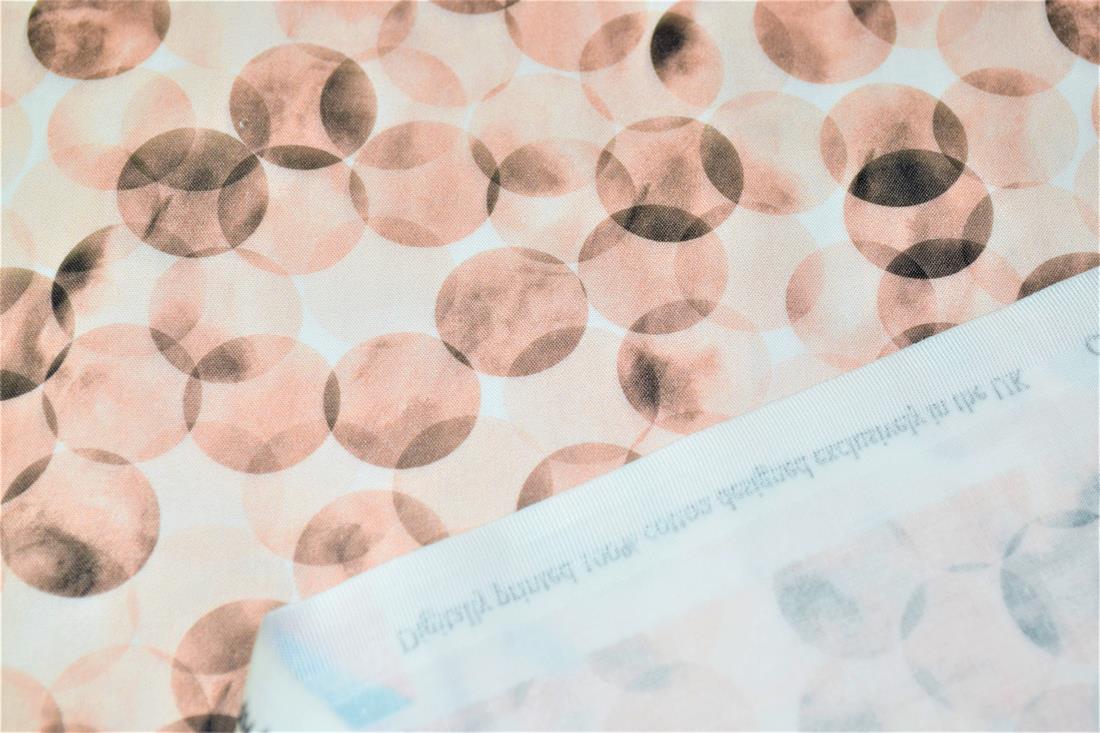 Bokeh Dot Printed 100% Cotton Fabric