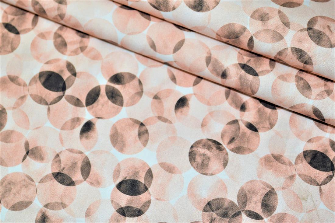 Bokeh Dot Printed 100% Cotton Fabric