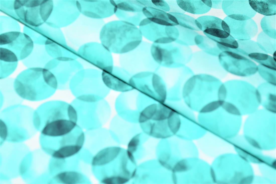 Bokeh Dot Printed 100% Cotton Fabric