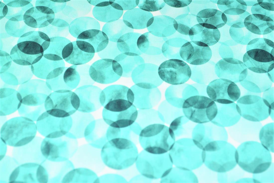 Bokeh Dot Printed 100% Cotton Fabric