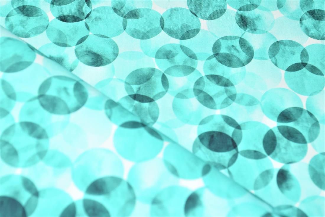 Bokeh Dot Printed 100% Cotton Fabric