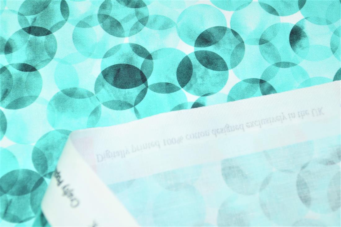 Bokeh Dot Printed 100% Cotton Fabric