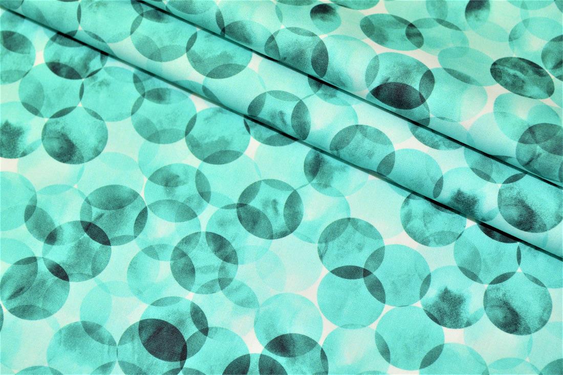 Bokeh Dot Printed 100% Cotton Fabric