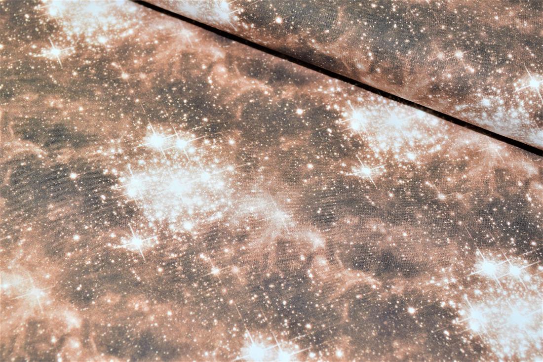Sparkly Sky Printed 100% Cotton 140Cm Wide Fabric