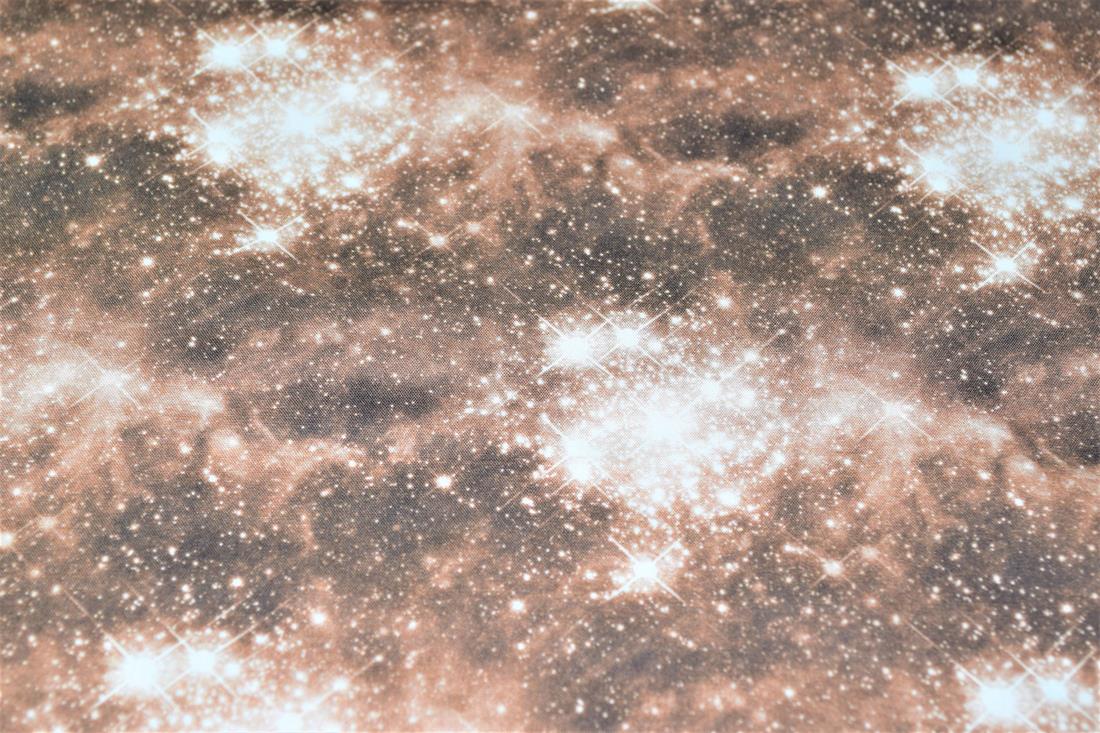Sparkly Sky Printed 100% Cotton 140Cm Wide Fabric