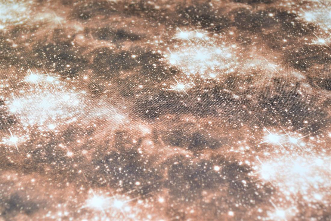Sparkly Sky Printed 100% Cotton 140Cm Wide Fabric