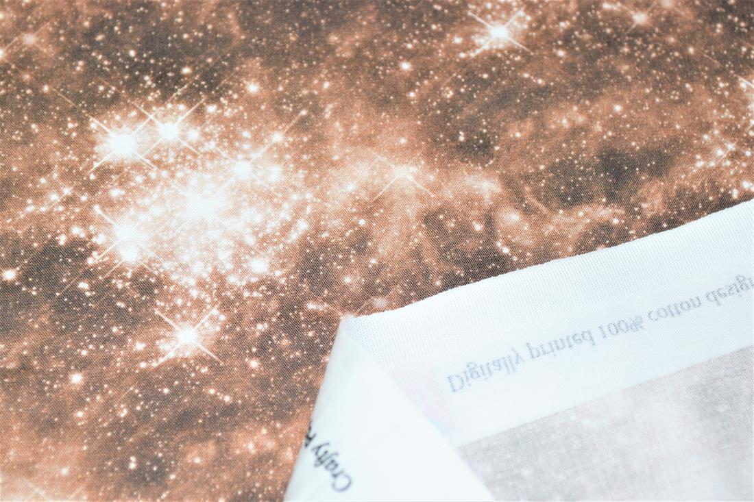 Sparkly Sky Printed 100% Cotton 140Cm Wide Fabric