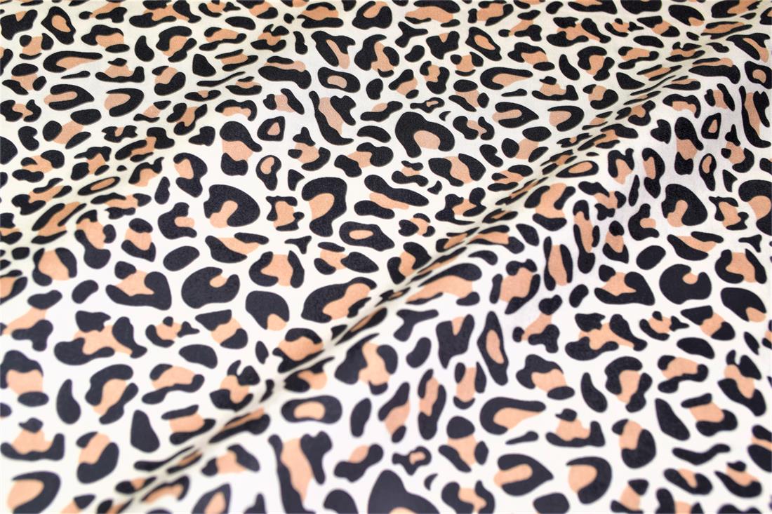 Leopard Skin -Printed Crafty 100% Cotton Fabric