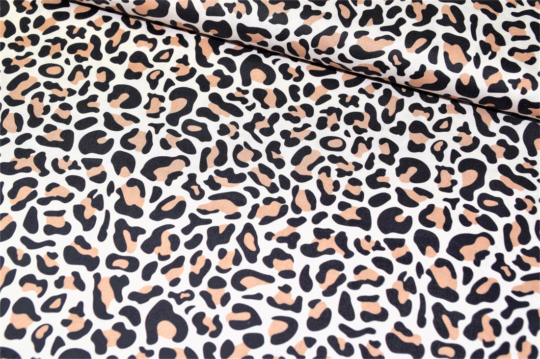 Leopard Skin -Printed Crafty 100% Cotton Fabric