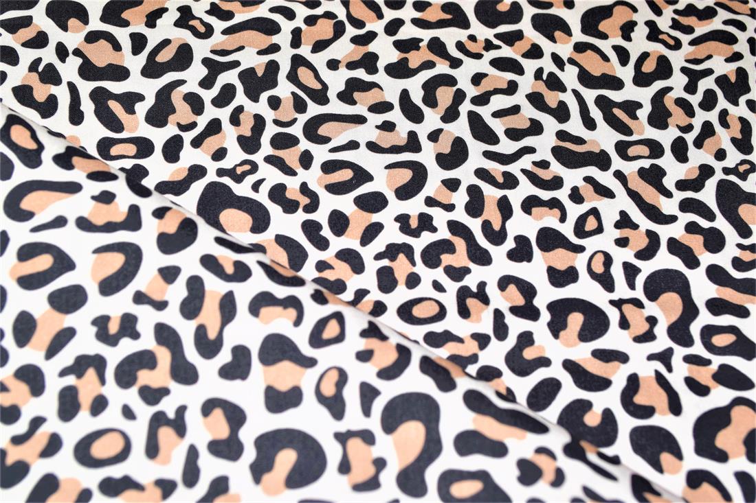 Leopard Skin -Printed Crafty 100% Cotton Fabric