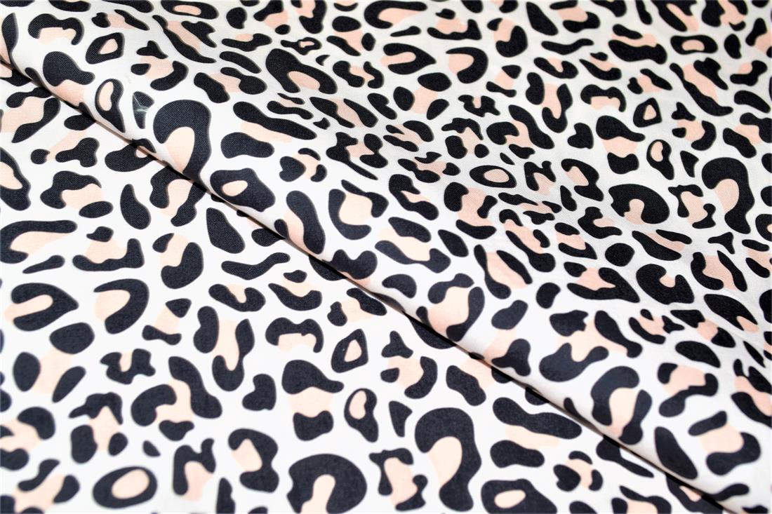 Leopard Skin -Printed Crafty 100% Cotton Fabric