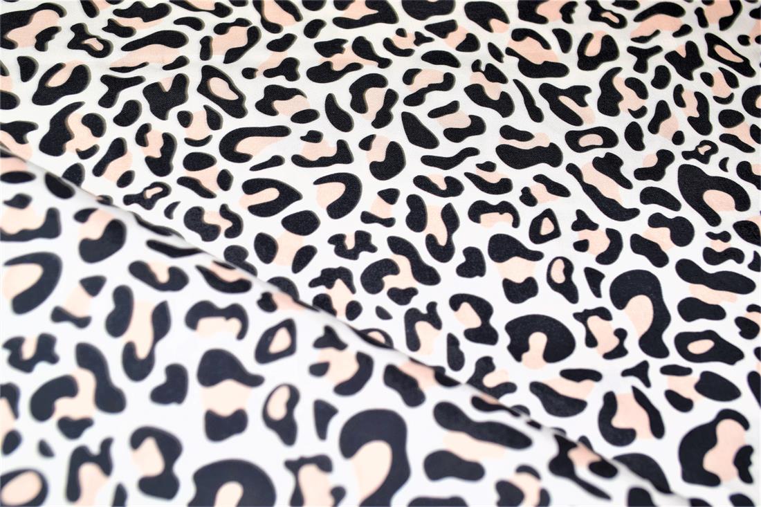 Leopard Skin -Printed Crafty 100% Cotton Fabric