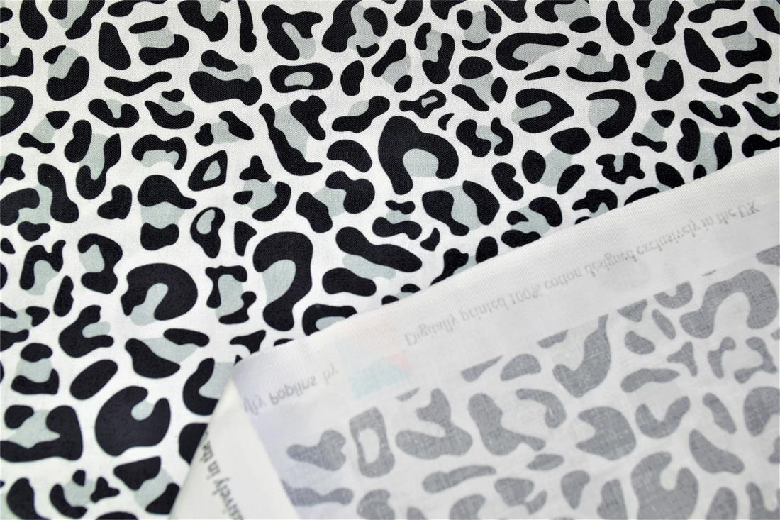 Leopard Skin -Printed Crafty 100% Cotton