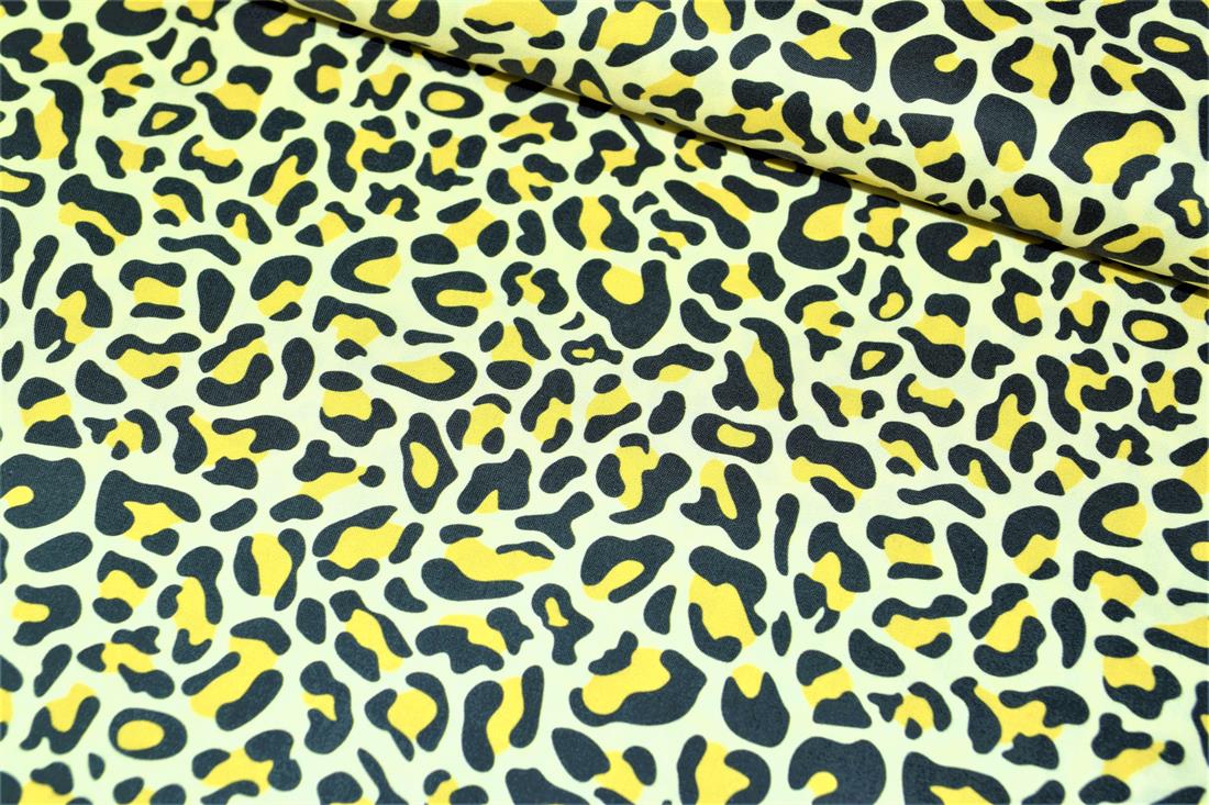 Leopard Skin -Printed Crafty 100% Cotton Fabric