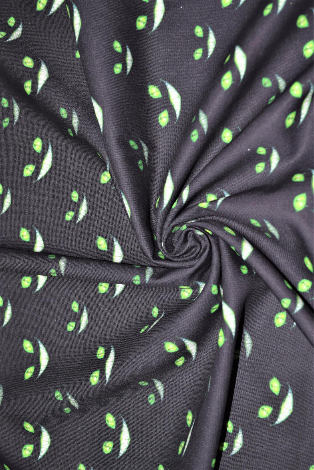 Printed 100% Cotton Cheshire Cat Fabric