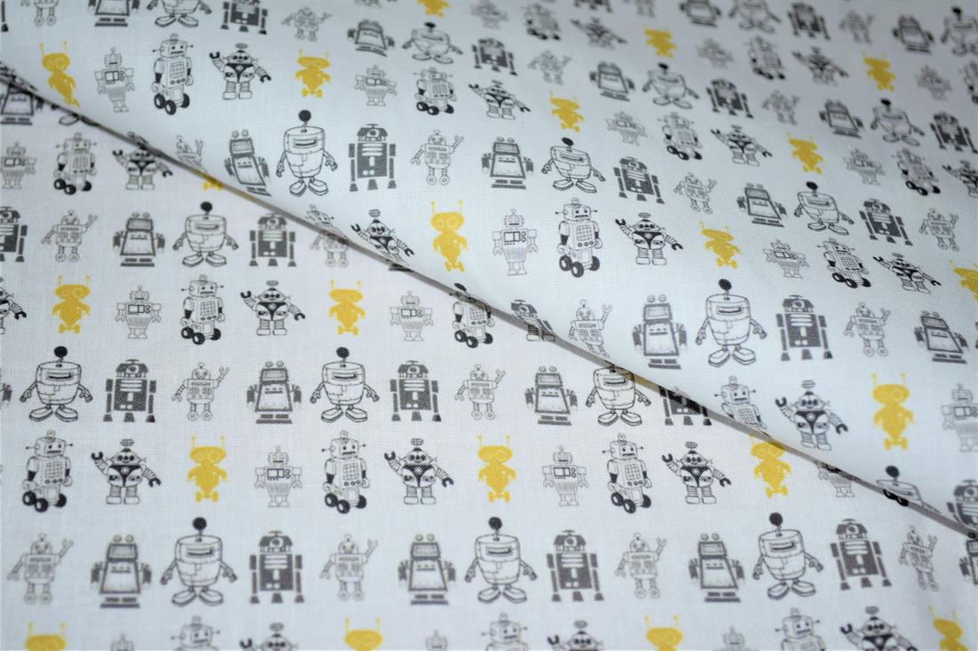White Printed 100% Cotton Fabric