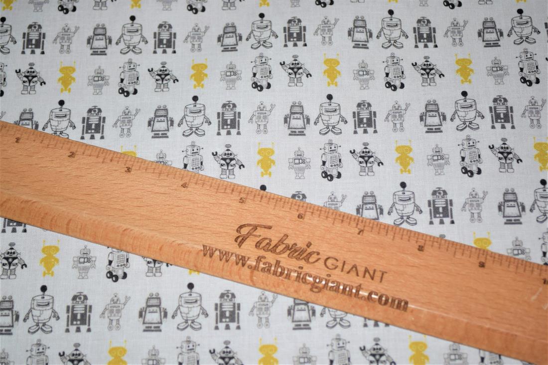 White Printed 100% Cotton Fabric