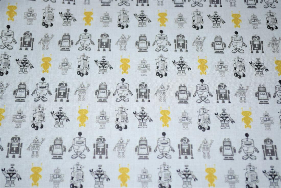 White Printed 100% Cotton Fabric