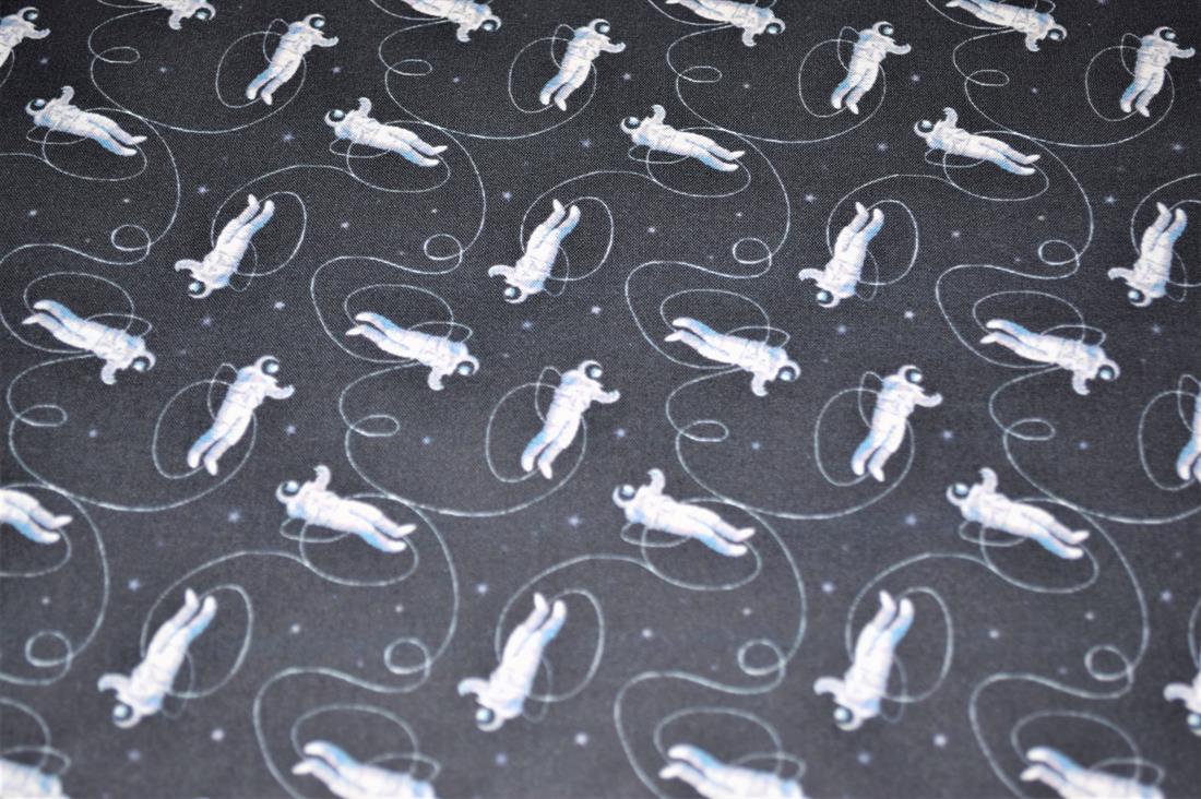Black Printed 100% Cotton Fabric