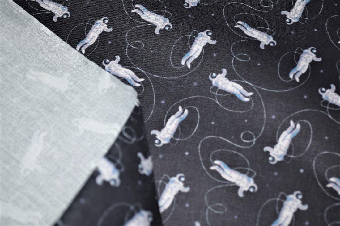 Black Printed 100% Cotton Fabric
