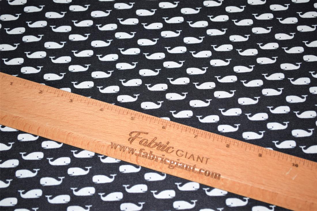 Black Printed 100% Cotton Fabric