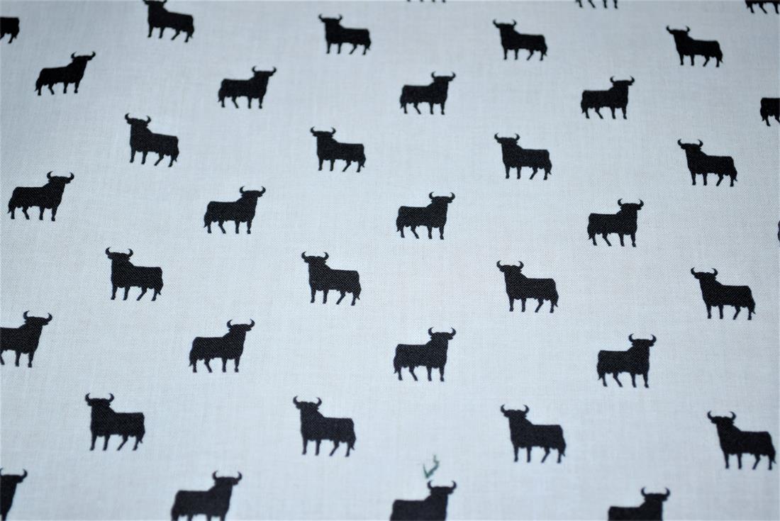 White Printed 100% Cotton Fabric