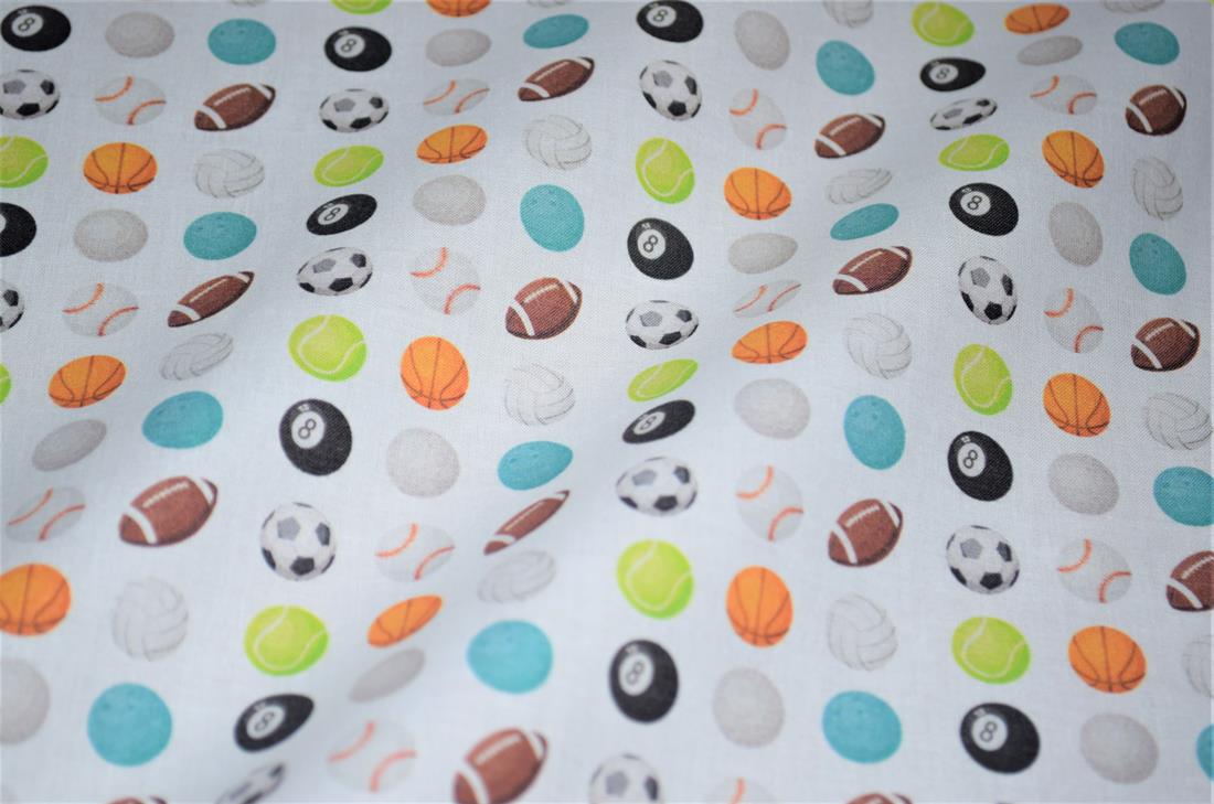 White Printed 100% Cotton Fabric