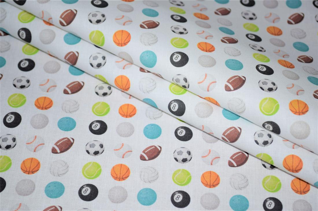 White Printed 100% Cotton Fabric