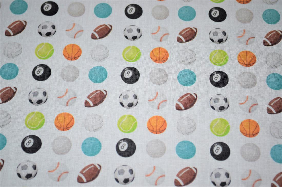 White Printed 100% Cotton Fabric