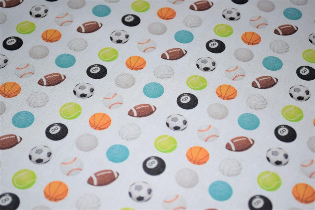 White Printed 100% Cotton Fabric