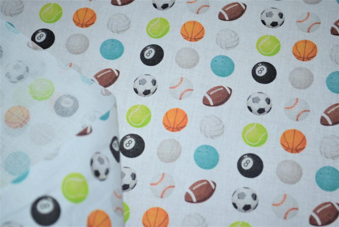 White Printed 100% Cotton Fabric