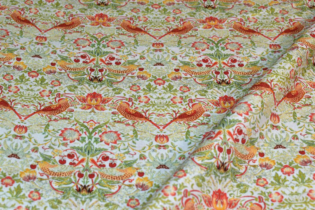 William Morris Strawberry Thief Cotton Fabric