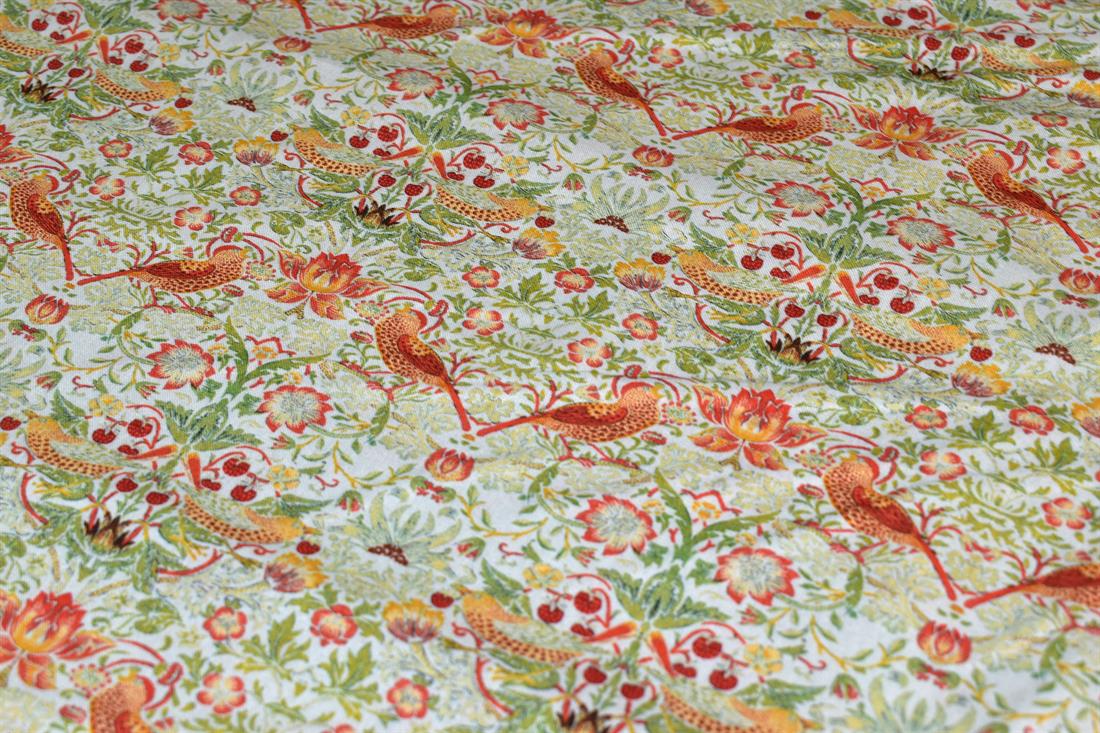 William Morris Strawberry Thief Cotton Fabric