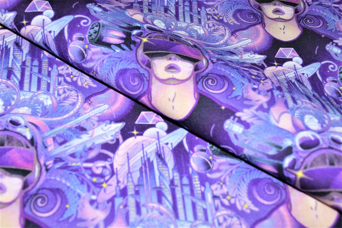 Purple Little Johnny Ultimate Gamer Cotton