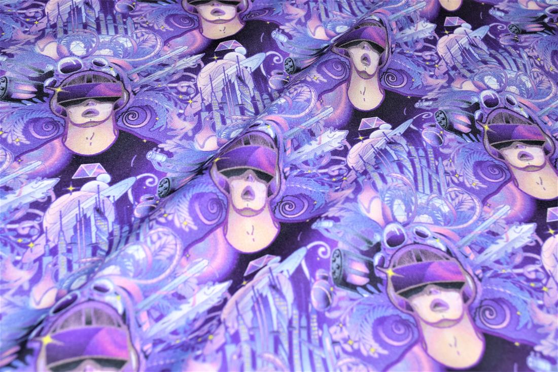 Purple Little Johnny Ultimate Gamer Cotton
