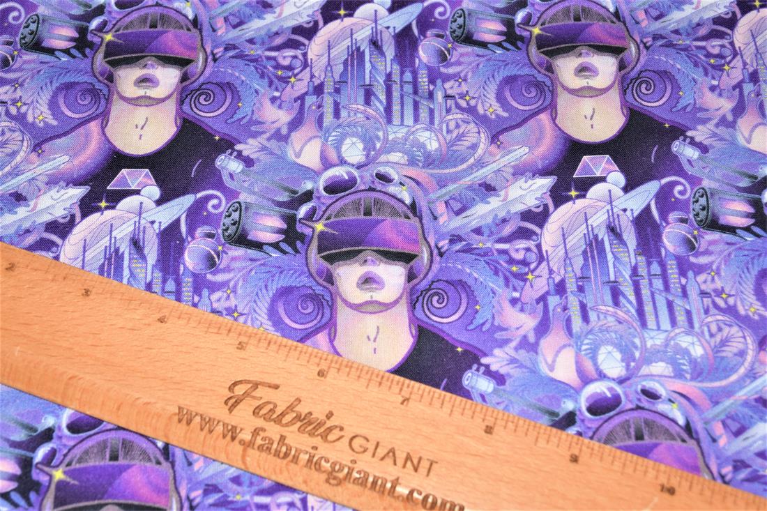 Purple Little Johnny Ultimate Gamer Cotton