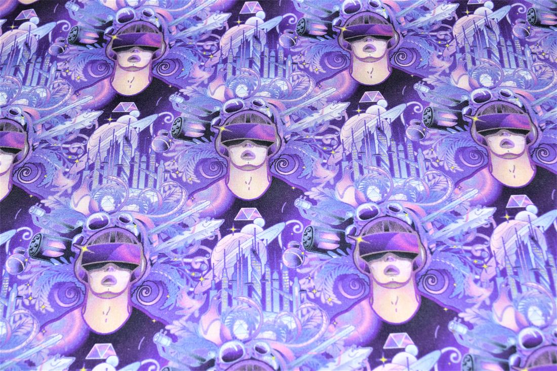 Purple Little Johnny Ultimate Gamer Cotton
