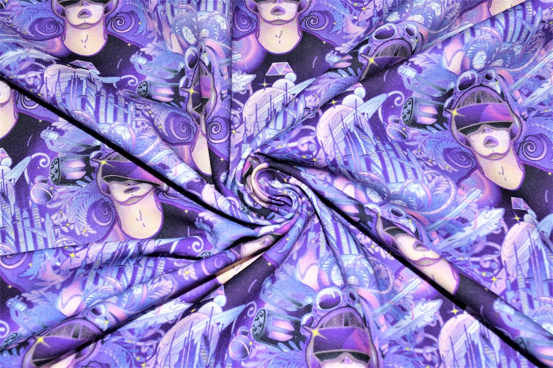 Purple Little Johnny Ultimate Gamer Cotton