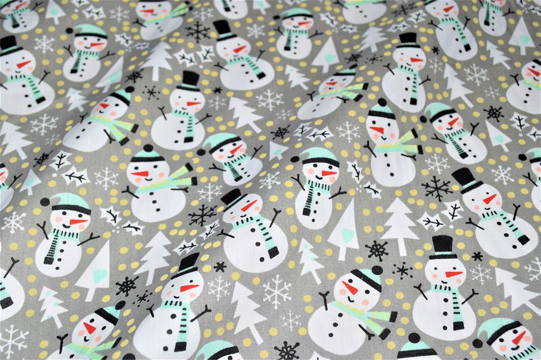 Printed Christmas 100% Cotton Fabric