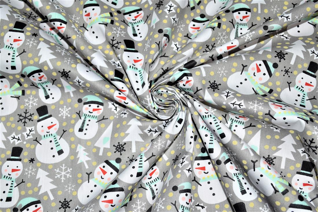 Printed Christmas 100% Cotton Fabric