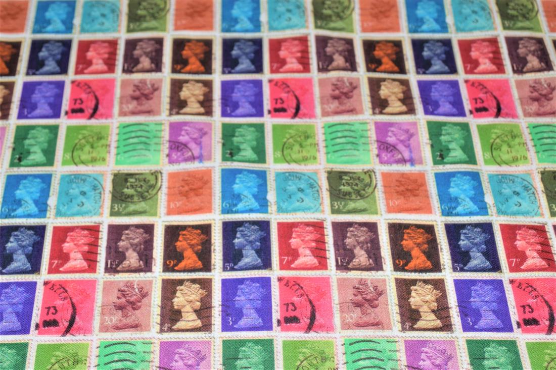 Stams Union Jack 100% Cotton Fabric Material