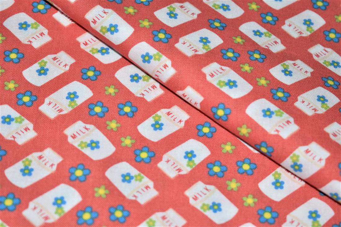 Red A Wonderful Festive Fabric