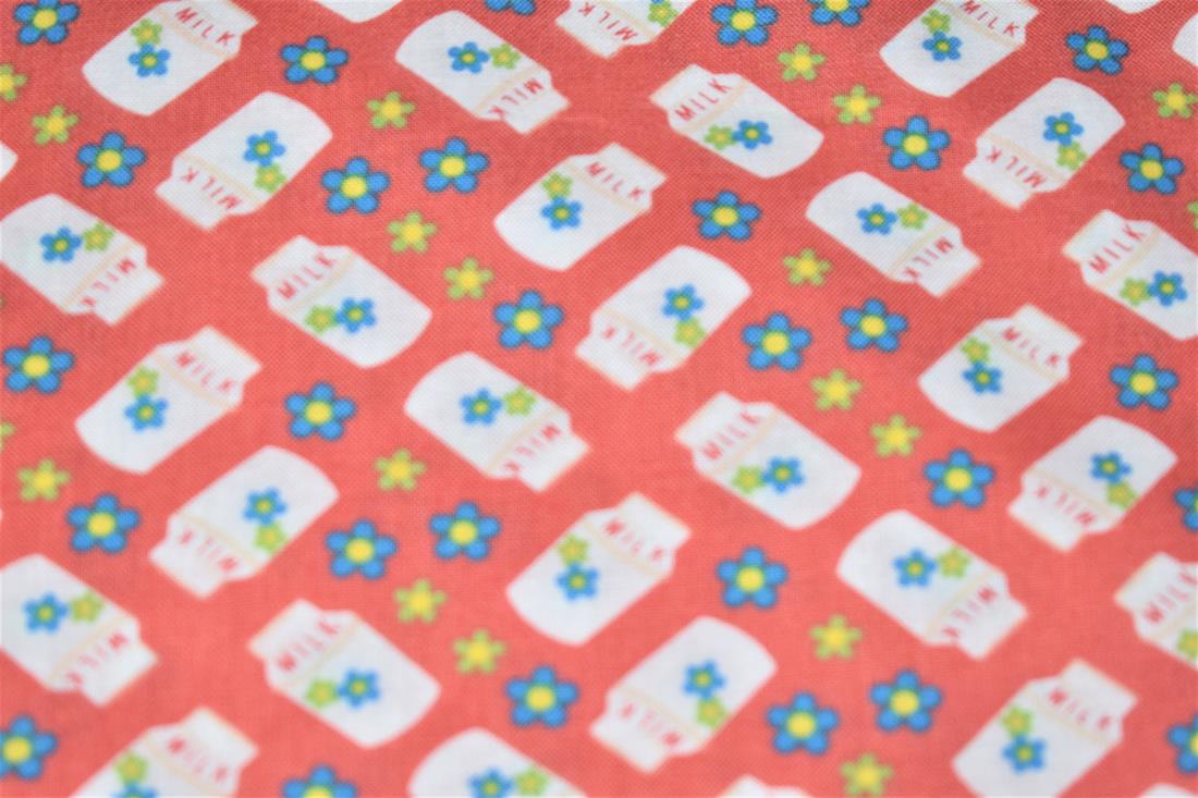 Red A Wonderful Festive Fabric