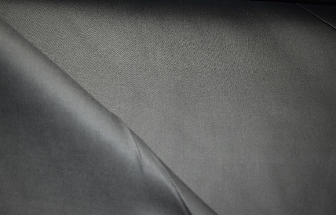 Charcoal Plain Medium Cotton Drill Fabric