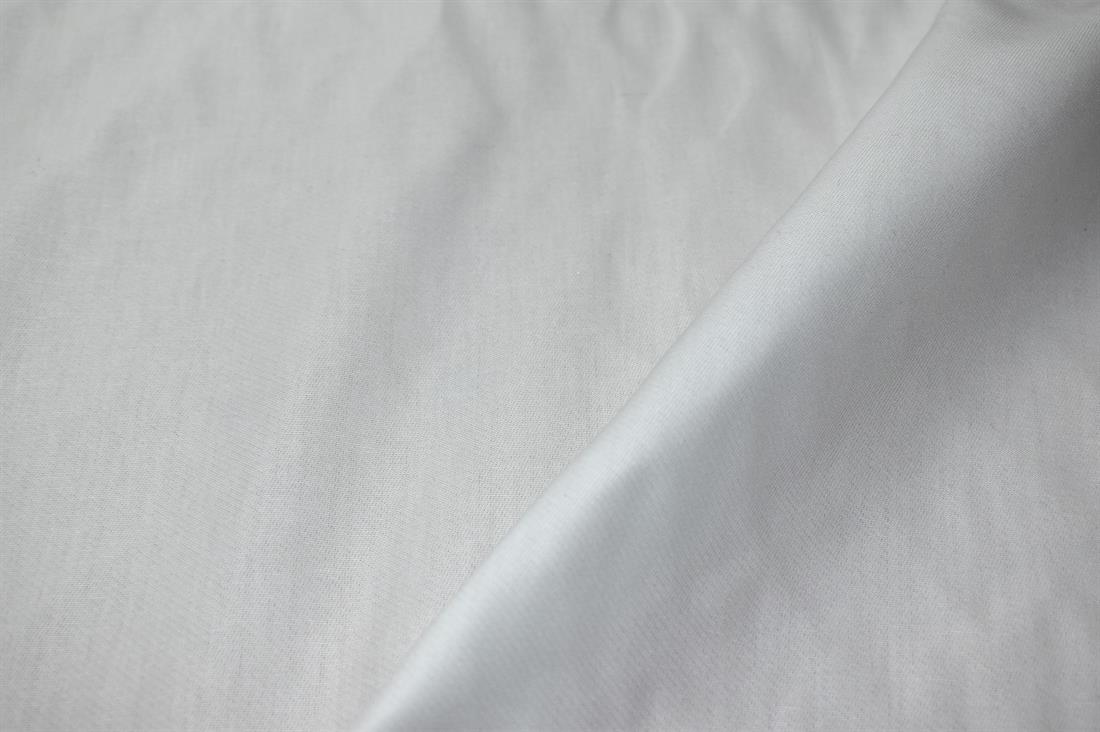 White Plain Medium Cotton Drill Fabric