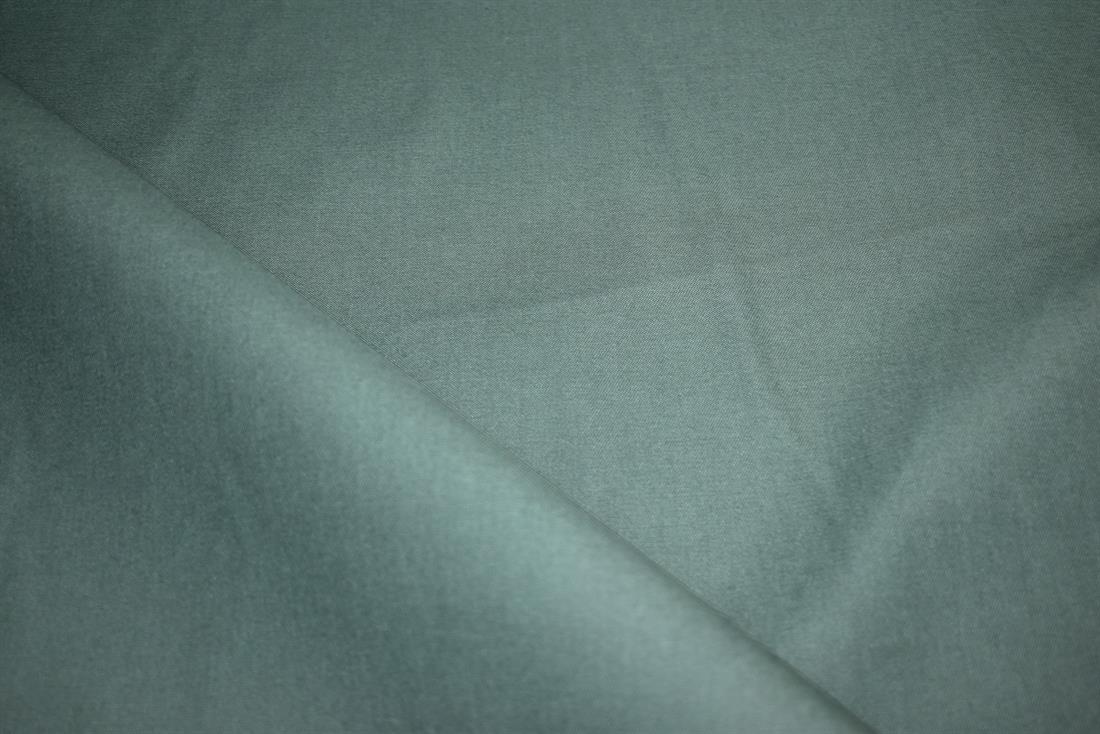 Bottle Green Plain Medium Cotton Drill Fabric