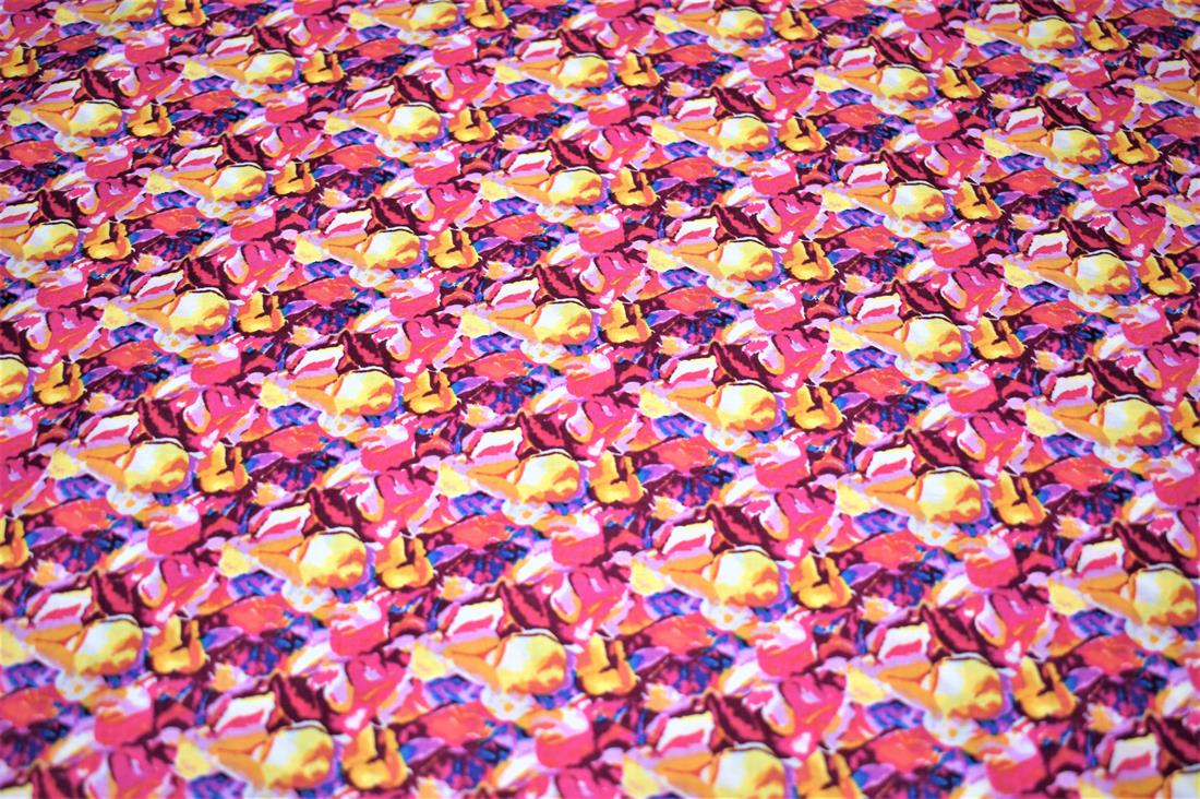 Printed Cotton Lawn Fabric