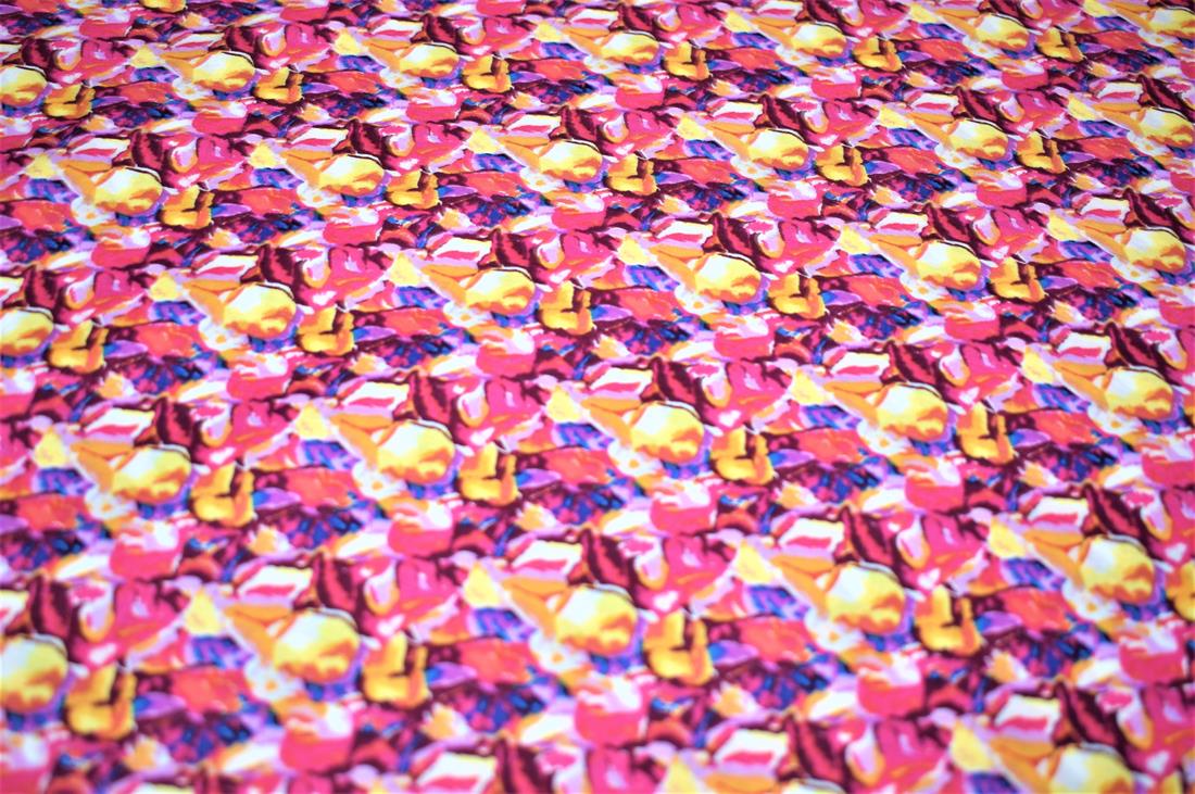 Printed Cotton Lawn Fabric