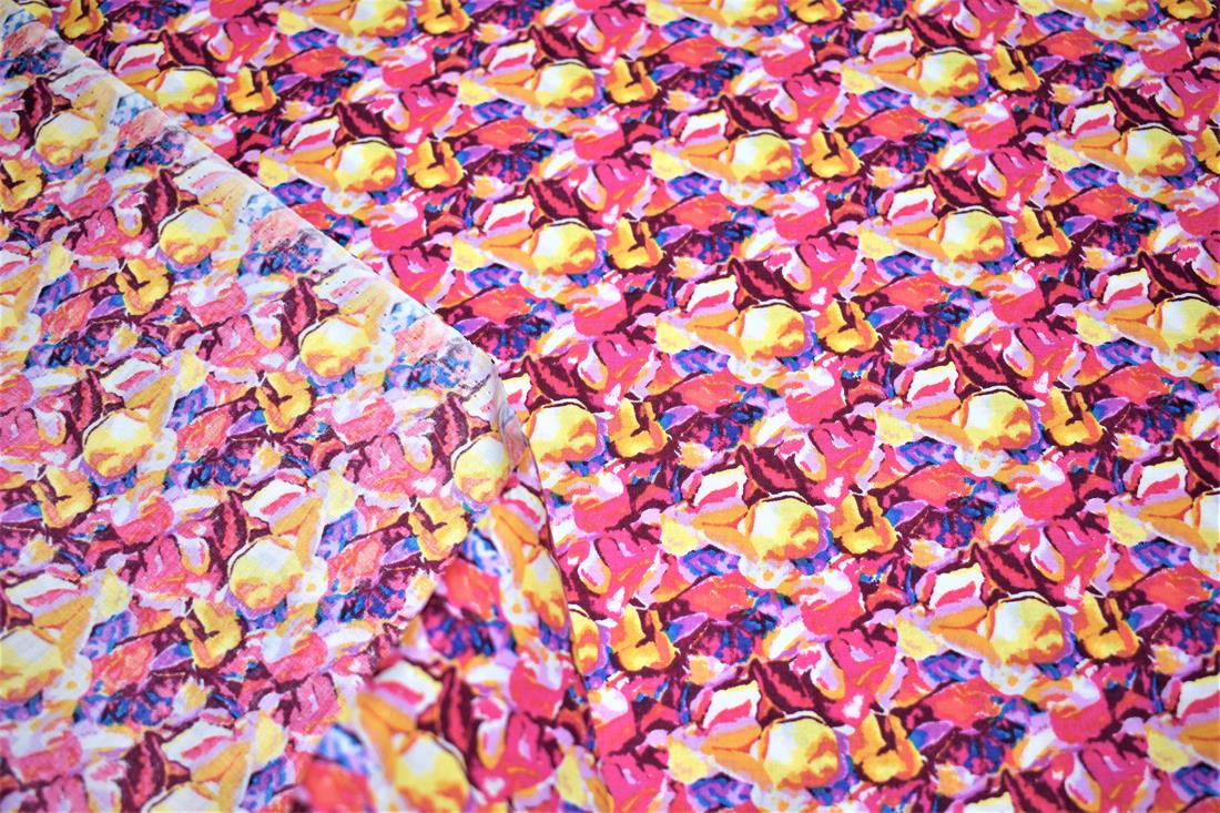 Printed Cotton Lawn Fabric