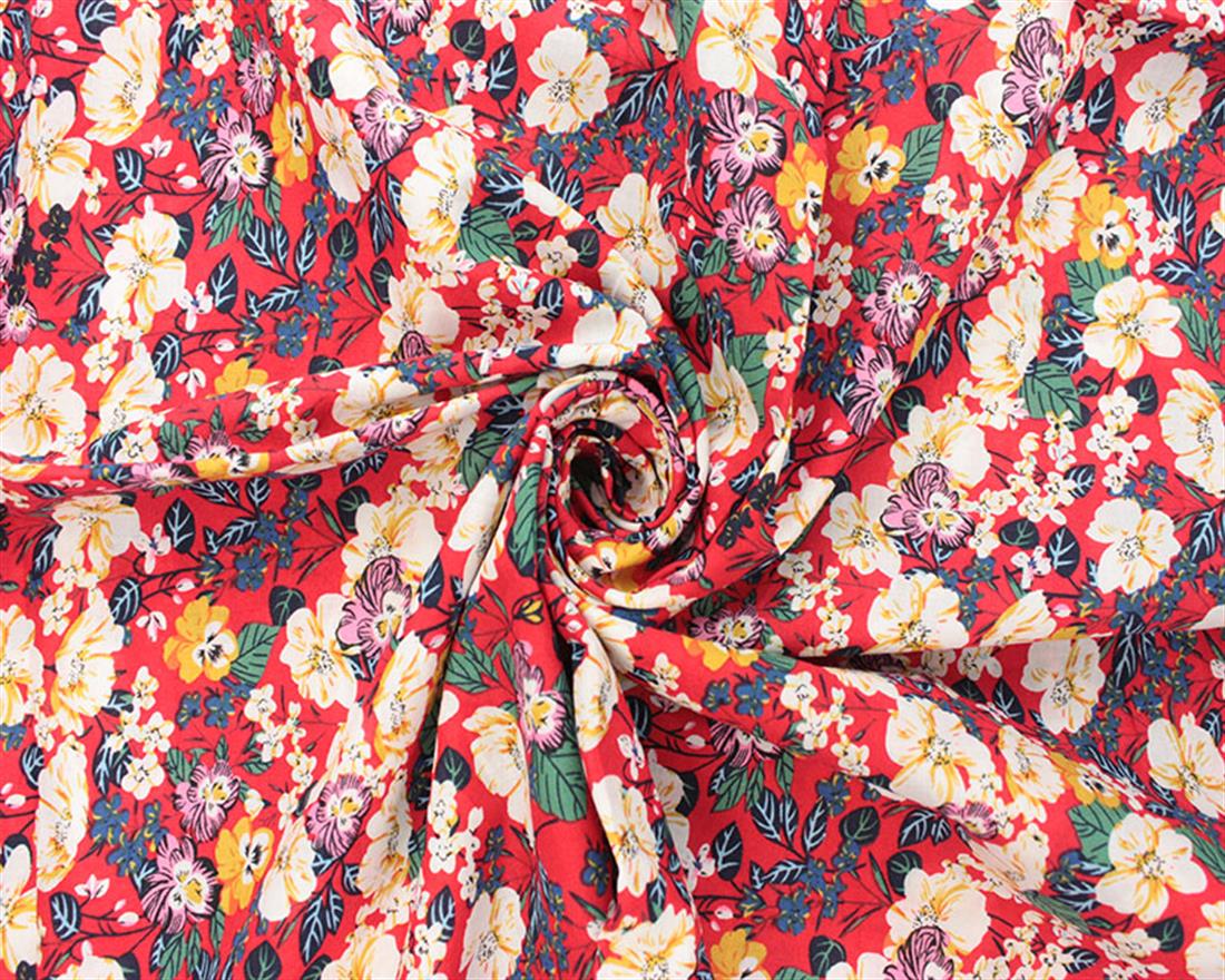 Tropical Floral Cotton Lawn
